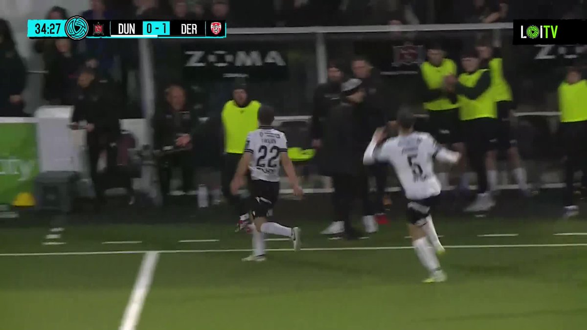 Two goals in two games for Dundalk's number twenty two! A sweet strike from Tyreke Wilson 🤌