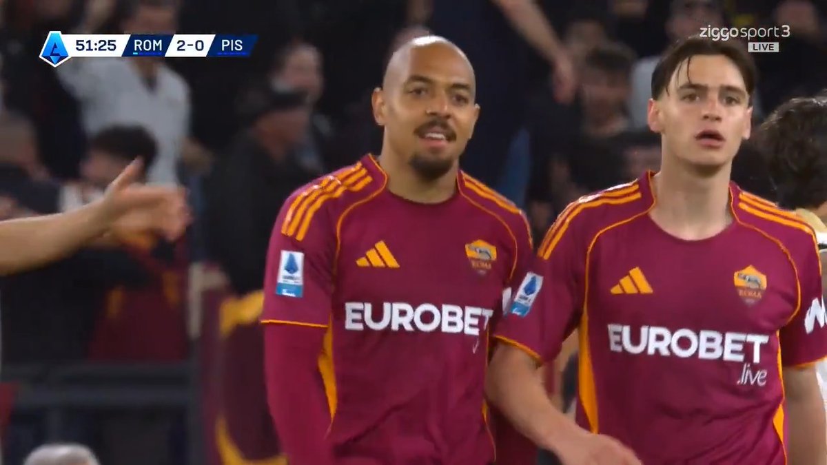 HATTRICK HERO ❤️ Direct na rust tekent de Donyell Malen voor zijn 3e van de wedstrijd 😍 #ZiggoSport #SerieA #RomaPisa