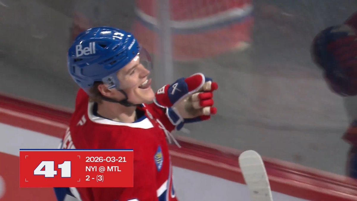 De son 1er à son 50e, regardez chaque but inscrit par Cole Caufield cette saison juste ici! From his 1st to his 50th, watch every single Cole Caufield goal from this season right here! #GoHabsGo