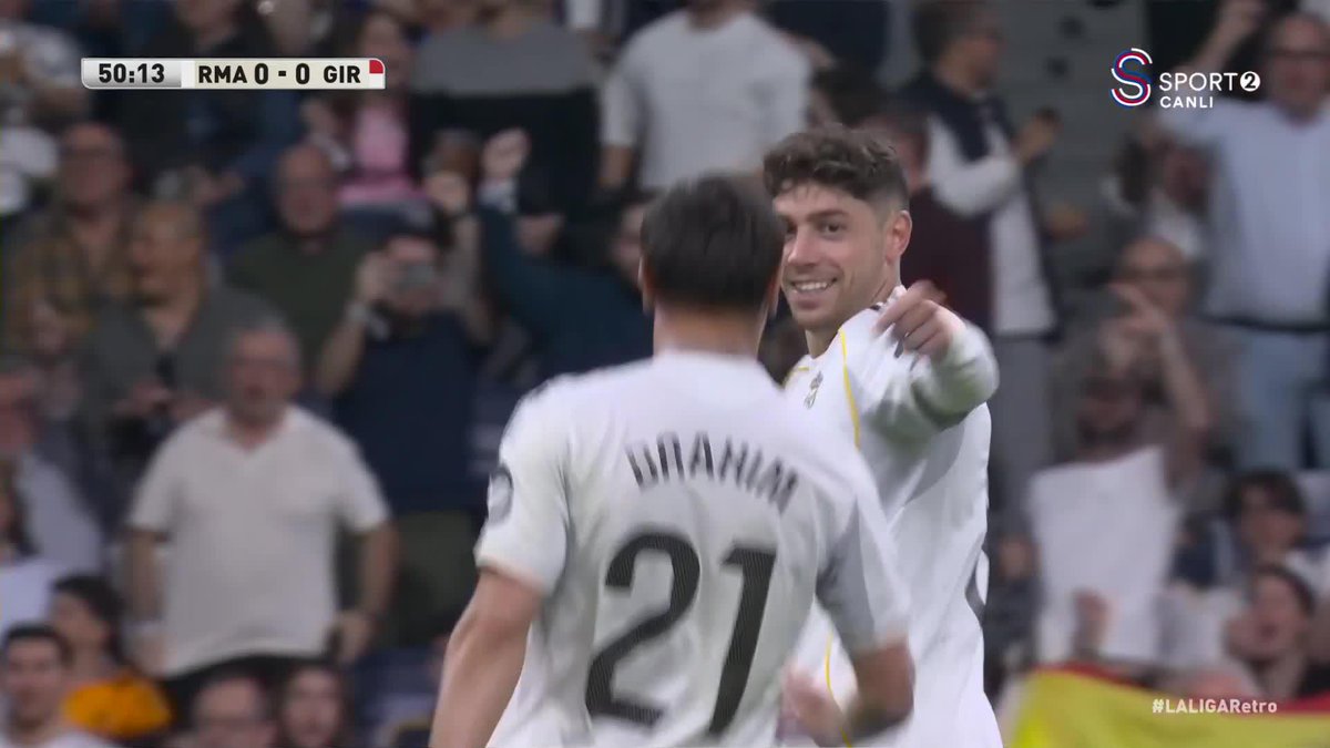 🚨 Fede Valverde, uzaktan çok sert! İç direğin sesi.🔥😅