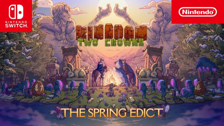 Celebrate the arrival of spring and unlock a seasonal crown in Kingdom Two Crowns! Save a fluffy friend from a Greedly fate by lifting the curse in this time-limited event. Play Kingdom Two Crowns - The Spring Edict now on Nintendo Switch: