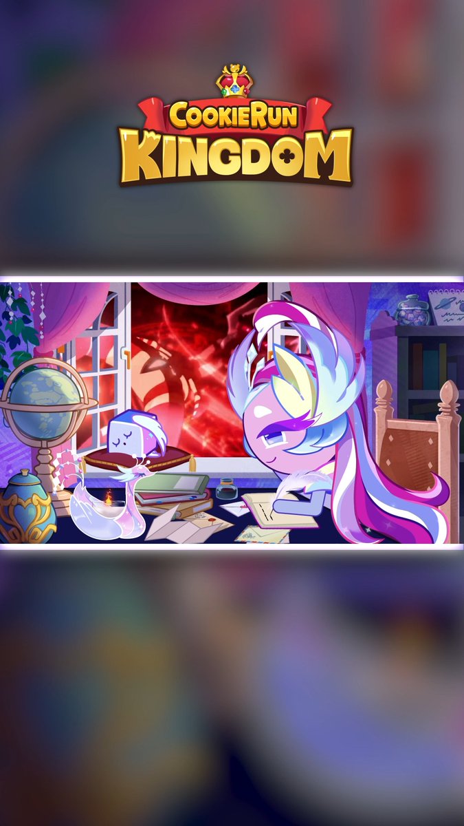 Take a break from running around the kingdom and relax with some sweet #lofibeats! 🦢🩷 #CookieRun #CookieRunKingdom #SugarSwanCookie #LoFi