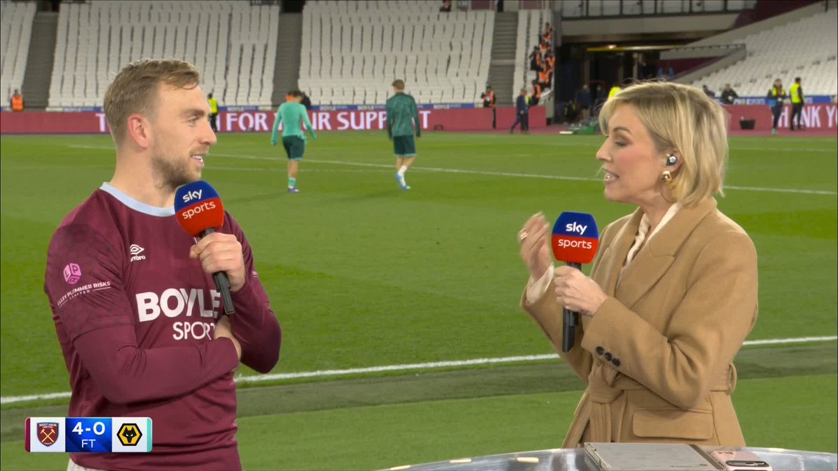 "People say don't look at the results, but everyone looks at the results" 📊 West Ham captain Jarrod Bowen wants the players to rise to the challenge of staying in the league 🎙️