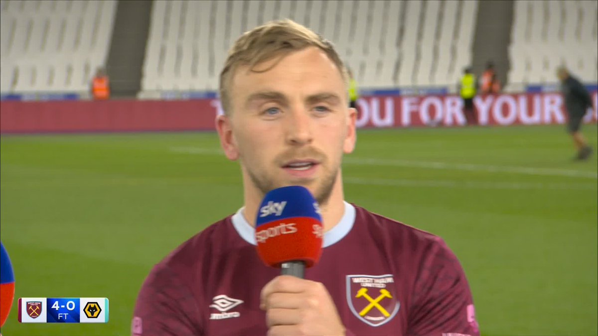 "The main message was stick together as a team" 💪 Jarrod Bowen reveals what Nuno Espirito Santo said at half-time 🗣️
