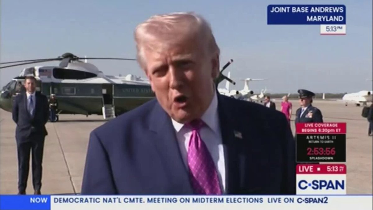 🇺🇸🇮🇷 Trump lists everything Iran has lost: "Navy gone, air force gone, antiaircraft gone, leaders gone, the whole place is gone... So we will see how it turns out."