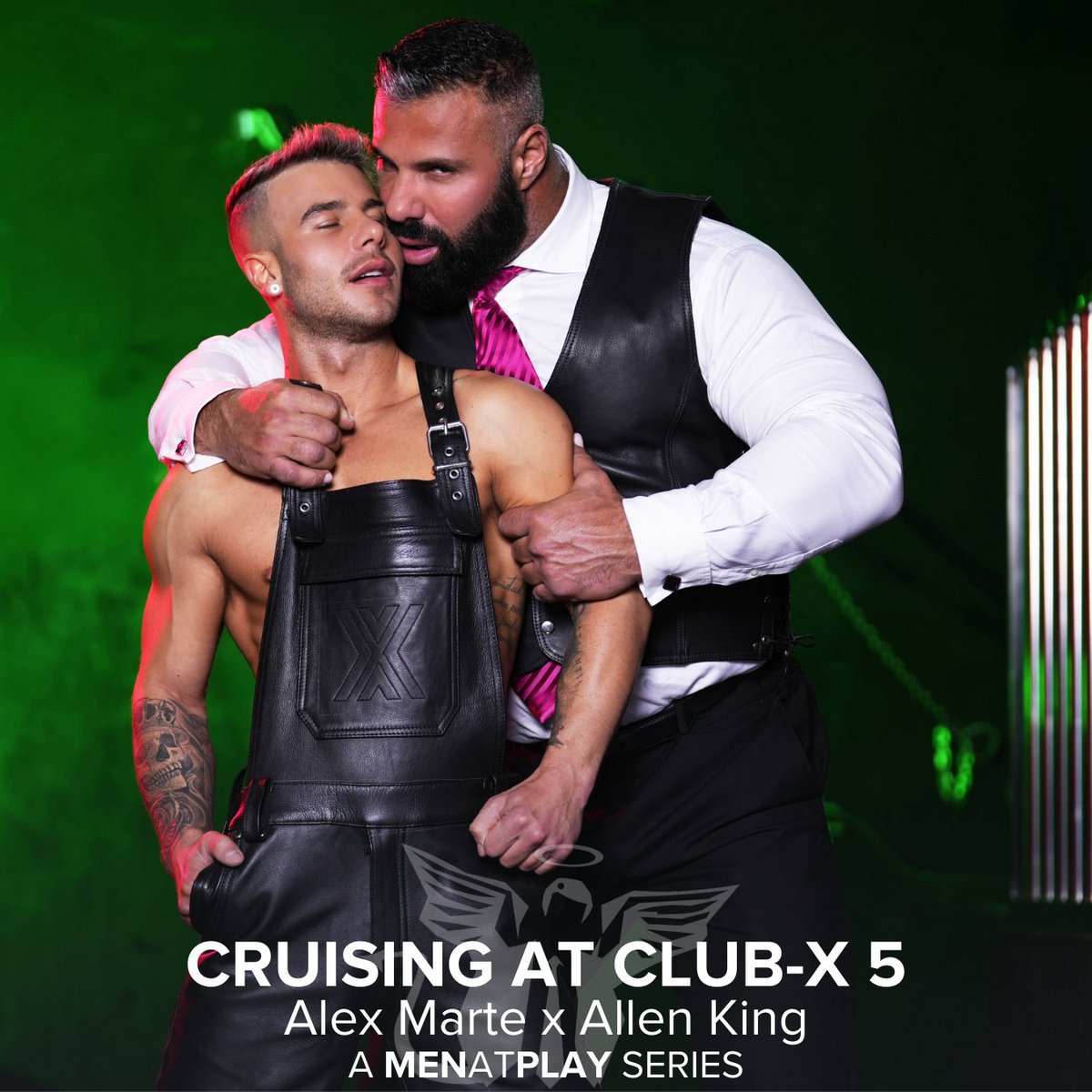 #TGIF #FeatureFriday Alex bangs Allen rough and fast, just like he likes it. Cruising at Club-X 5 Alex Marte Allen King