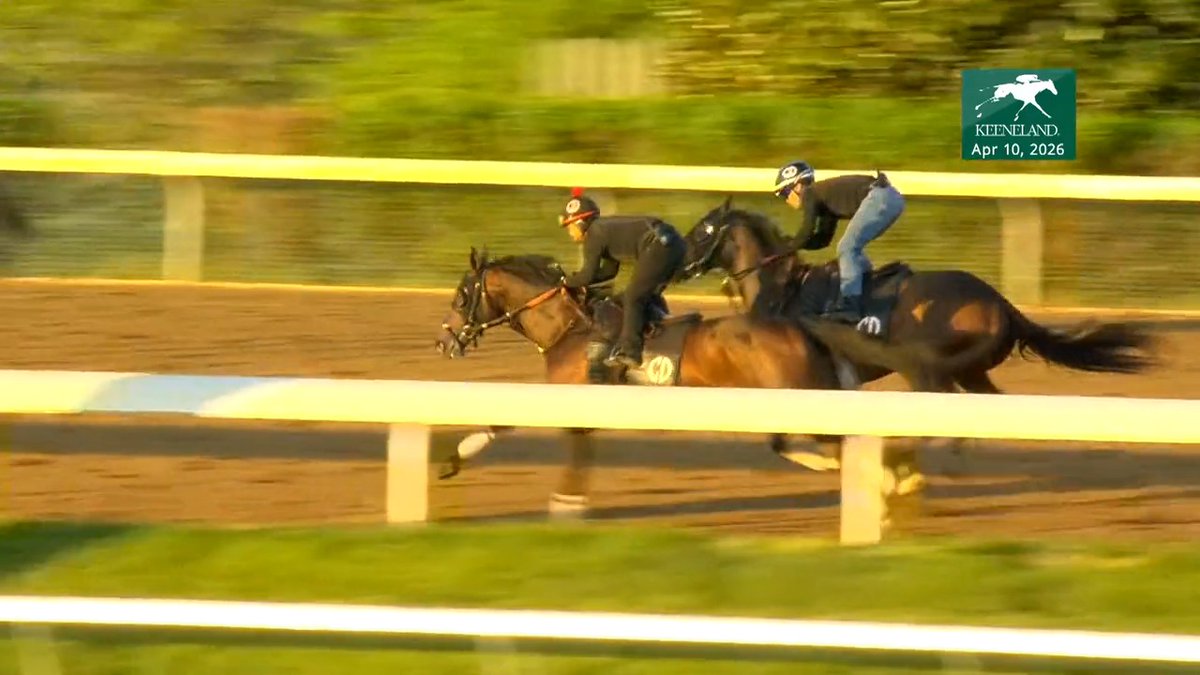 Golden Tempo Works 5 Furlongs Toward Anticipated Kentucky Derby Start. Read #BarnNotes →