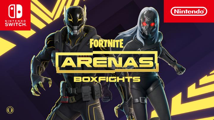 Chase greatness in Fortnite's Arenas Boxfights, a new 1v1 and 2v2, 16-player FFA mode! Think you've got what it takes? Queue up now on Nintendo Switch 2 and Nintendo Switch: