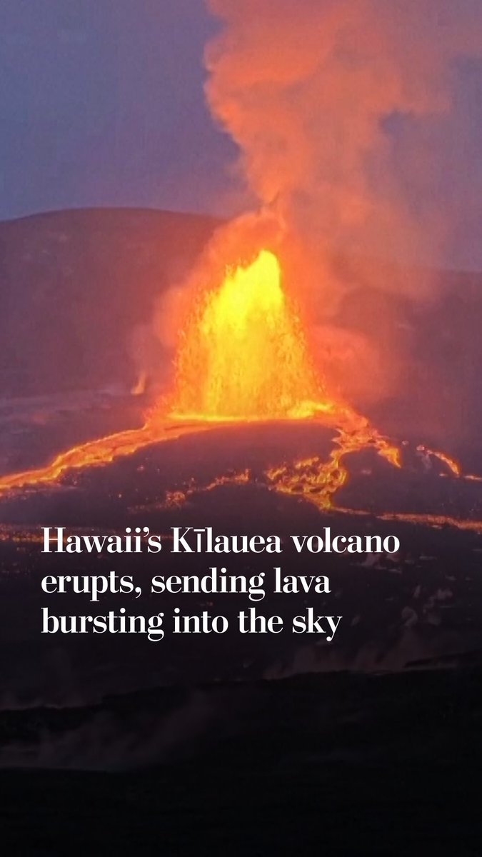 Lava flowed from the summit of Hawaii’s Kīlauea volcano on April 9, according to live footage from the United States Geological Survey (USGS).