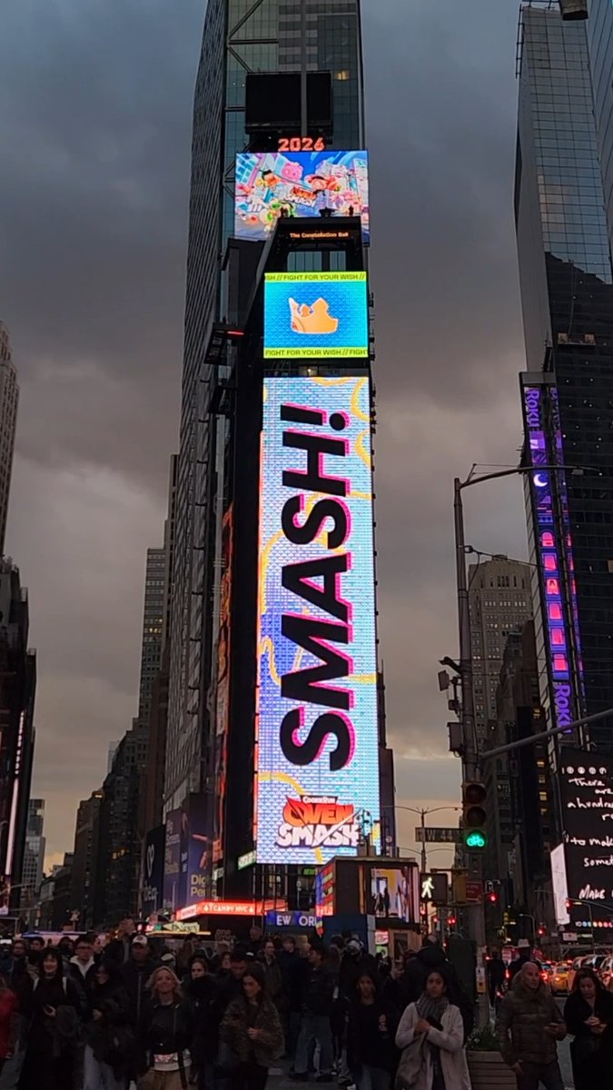 CookieRun: OvenSmash is in the Big Apple 😎🍎 Catch DJ Miya and the rest of the OvenSmash crew in Times Square this weekend! #CookieRun #CookieRunOvenSmash