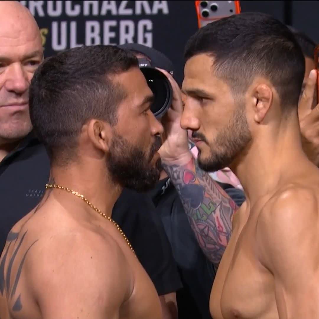 パトリシオ×ピコ 試合前日のフェイスオフ！ #UFC