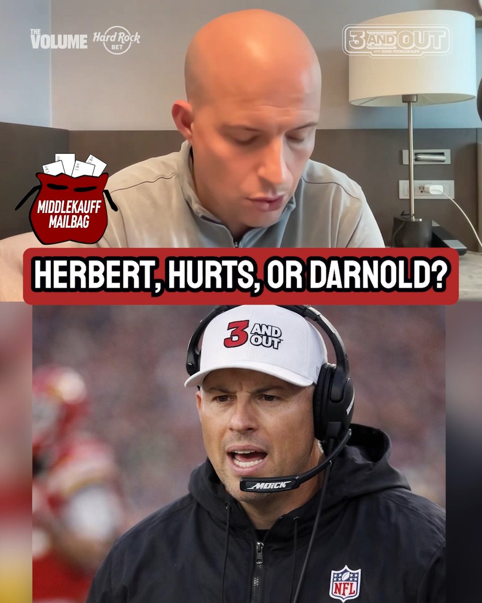Justin Herbert, Jalen Hurts, or Sam Darnold? John Middlekauff on which franchise QB he'd prefer going into the 2026 NFL season?