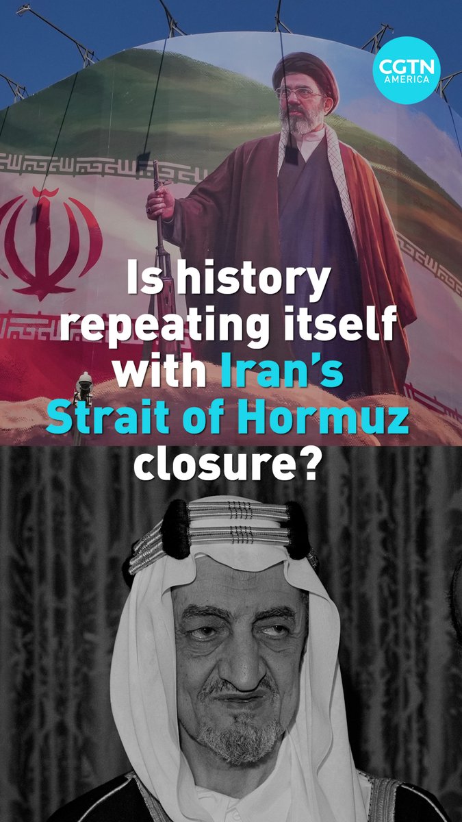 🇮🇷 Iran just ran the 1973 Arab oil embargo playbook Didn't cut supply. Closed the route. Same result: oil spiked, economies shook, and the country that started the war accepted a ceasefire.