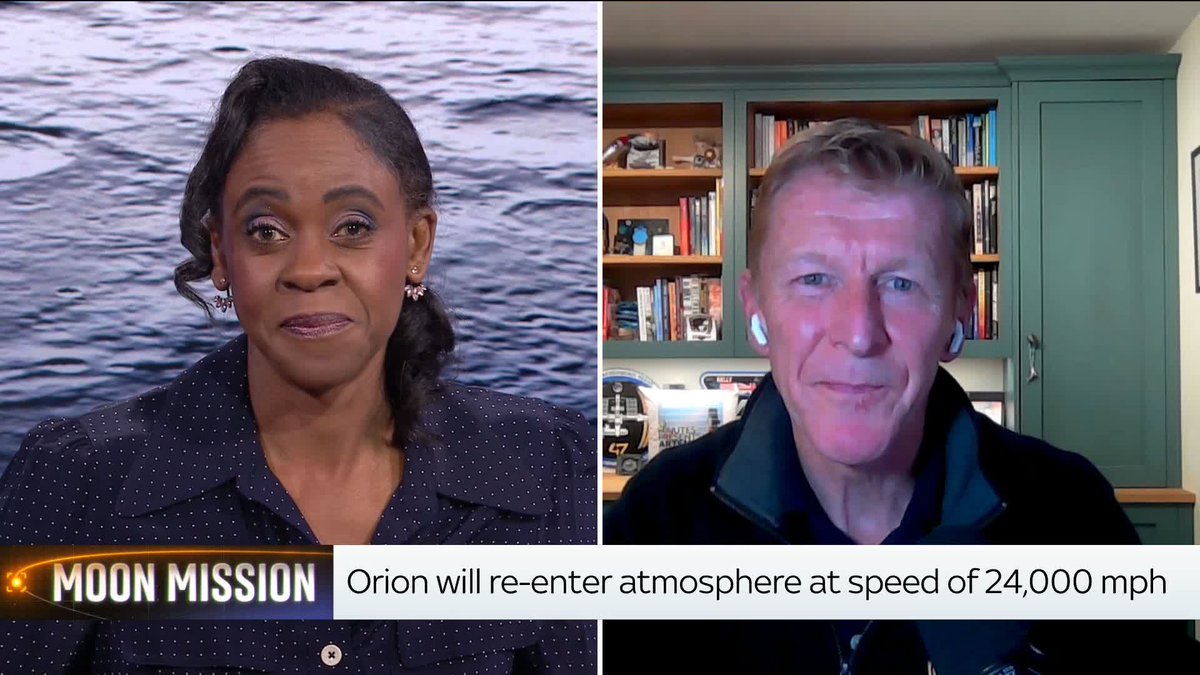 The countdown to splashdown has begun as the Artemis II crew prepare their return to Earth. Former British European Space Agency astronaut Tim Peake has said the crew would have trained for this moment "hundreds of times". 📺 Sky 501 and Youtube