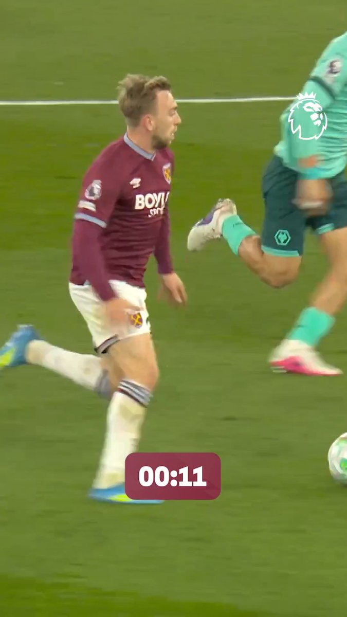 West Ham weren't waiting around after scoring their second goal! ⚡️ ⏱️