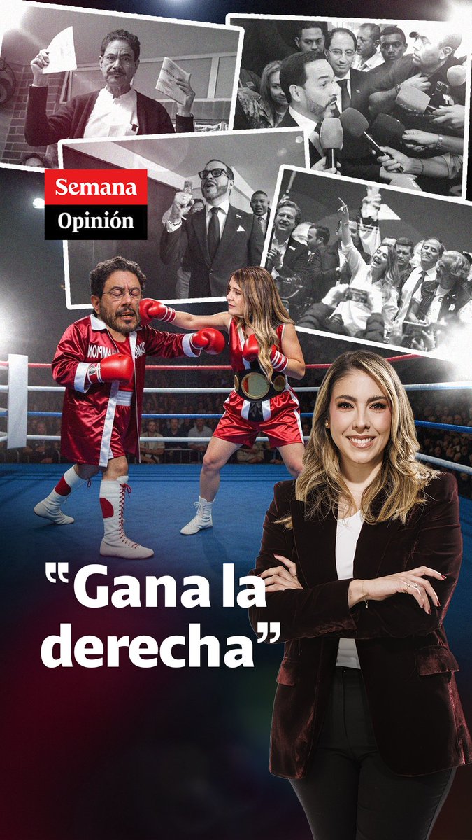“Iván Cepeda lidera en primera vuelta, pero pierde en segunda. La encuesta de AtlasIntel para SEMANA muestra que tanto Abelardo de la Espriella como Paloma Valencia le ganarían con margen claro. La derecha, hoy, tiene la ventaja real”: Juanita Gómez.