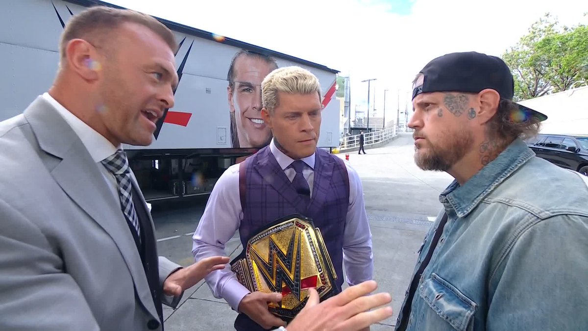 Tensions are high, and Cody Rhodes has A LOT to think about... 😬 Nick Aldis | Jelly Roll