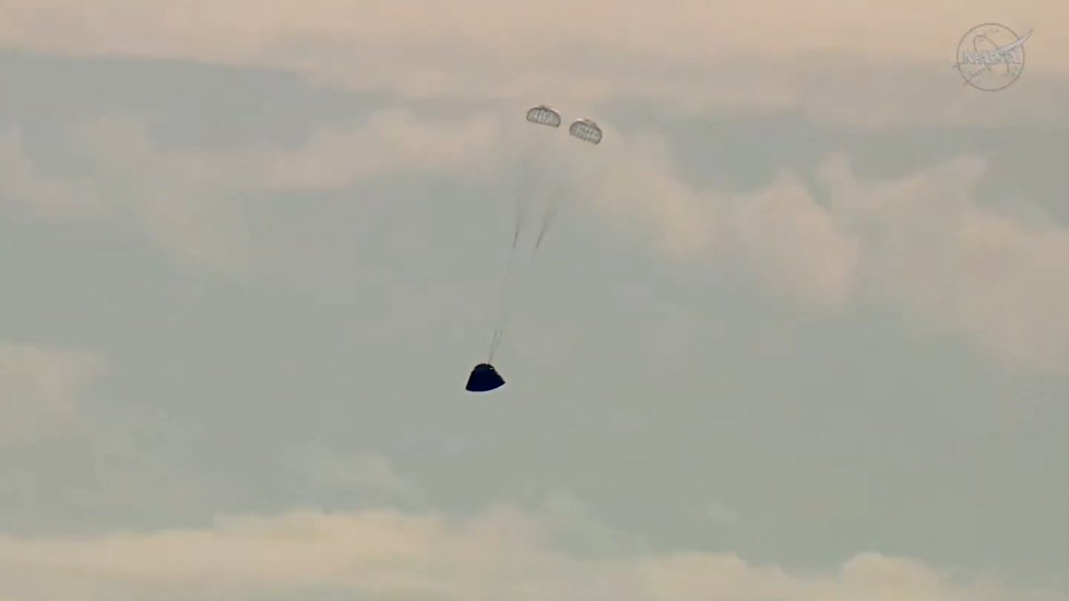 🚨 ÚLTIMA HORA l Los astronautas de Artemis II amerizan en el océano Pacífico