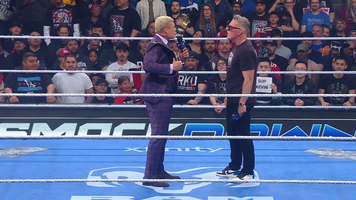 The American Nightmare isn't messing around. 😳 Cody Rhodes is bringing the HEAT to Pat McAfee! 🔥🔥