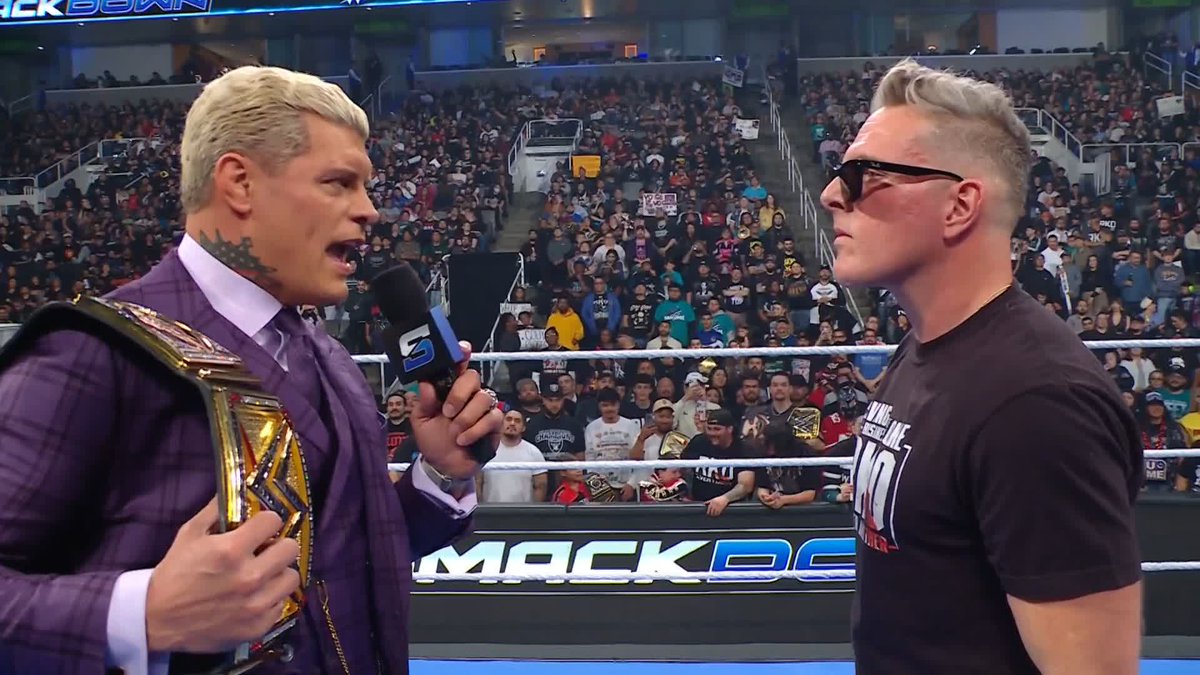 "GO. HOME. PAT." Cody Rhodes made it very clear how he feels about Pat McAfee. 😬