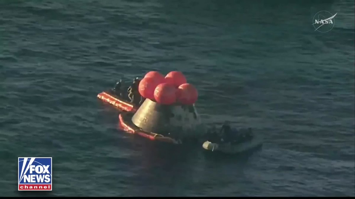 NOW: All four Artemis II crew members have exited the capsule.