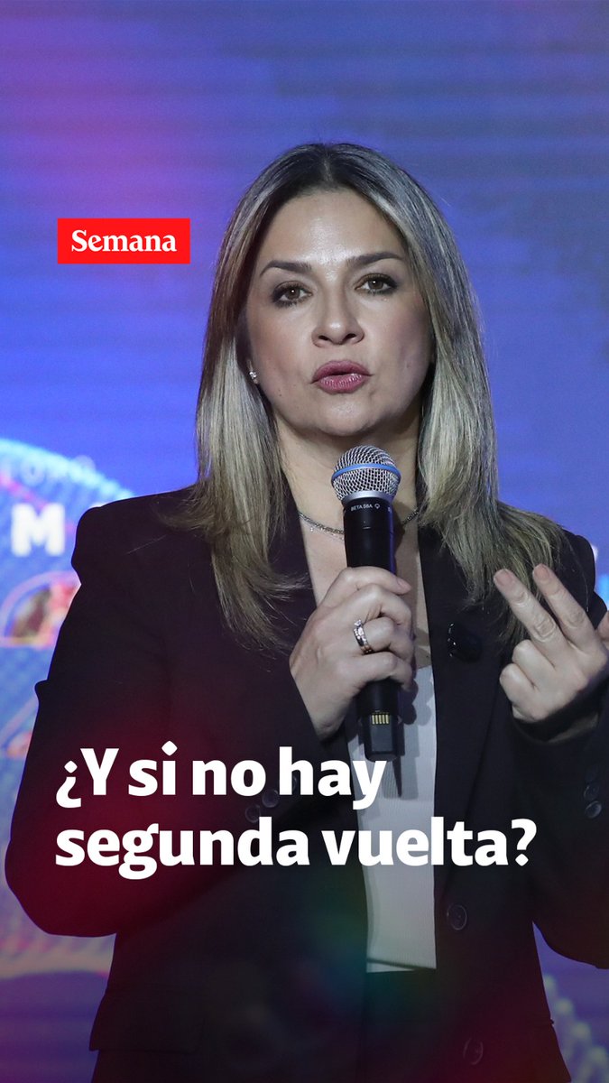 “¿Y si no hay segunda vuelta? La oposicion tiene que reaccionar urgente o gana Cepeda”: Vicky Dávila, de cara a las próximas elecciones presidenciales en Colombia.