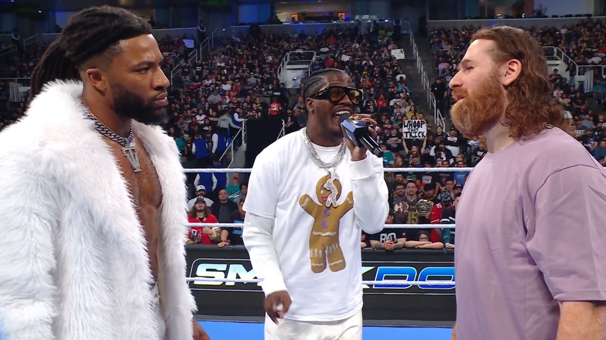 You heard what CONCRETE BOY BOAT^ said!! 😮‍💨 Trick Williams | Sami Zayn