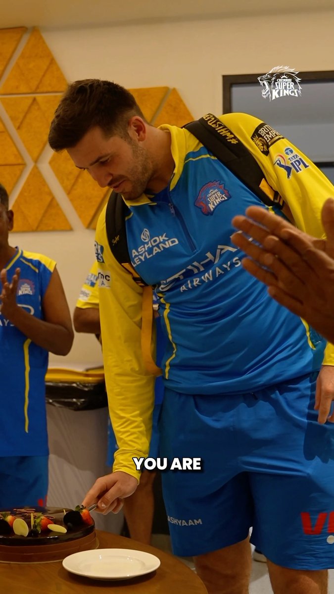 The Overton birthday song, composed by Khaleel! 💛🥳 #WhistlePodu #Yellove