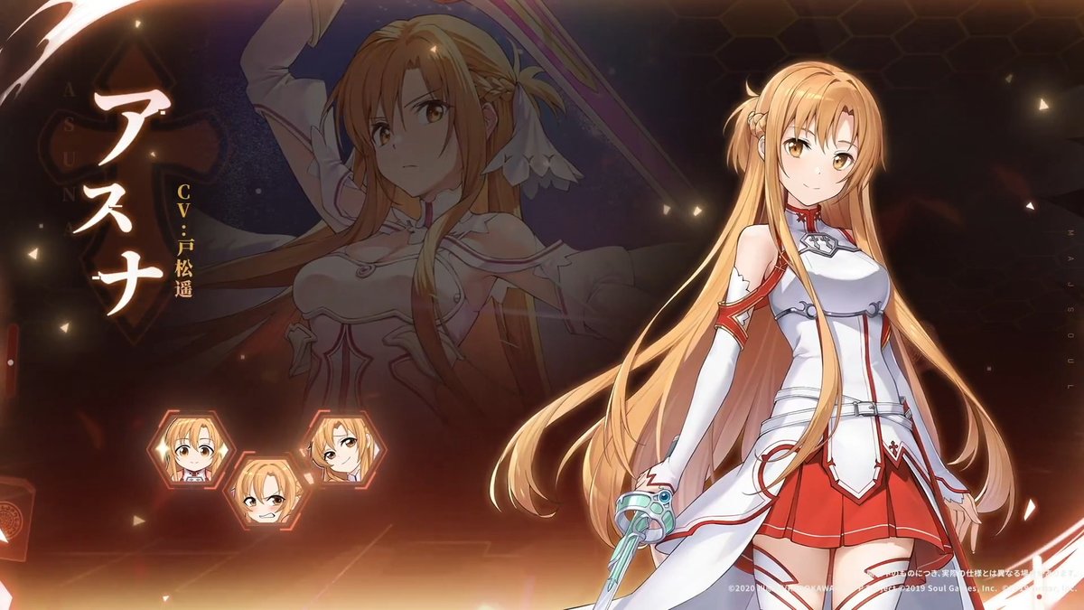 【#雀魂SAOコラボ キャラクターPV】 コラボ雀士『アスナ』のPVを公開します! コラボ雀士のボイスや演出などをご視聴いただけます。 #雀魂 #じゃんたま #ソードアート・オンライン