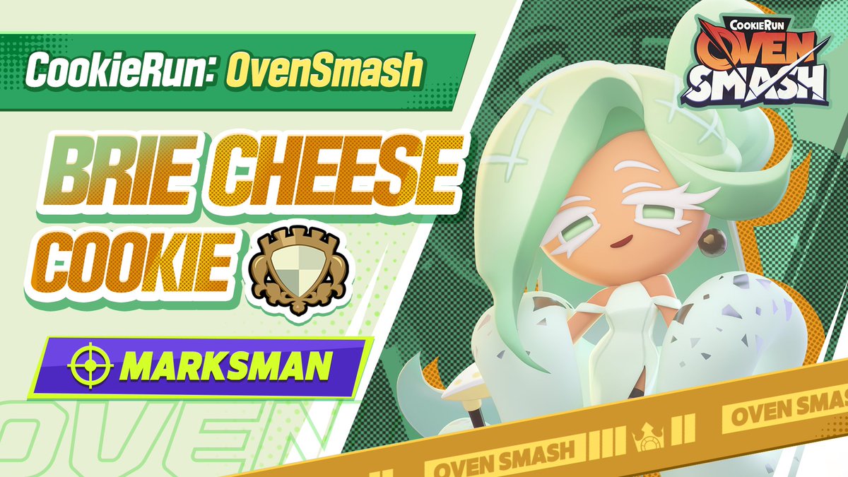 "Heh... now I can keep even more dogs on a leash." A star adored by the public... with a very different side behind the curtain 👀 With a grand ambition to claim Platter City as her stage, Brie Cheese Cookie is ready to take the spotlight! 👇 Download CookieRun: OvenSmash now! #CookieRun #CookieRunOvenSmash #BrieCheeseCookie #NewCookie
