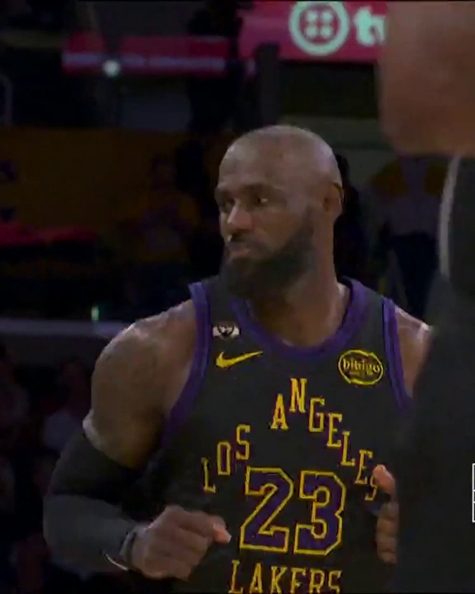 LEBRON CONTINUES TO PUT THE LAKERS ON HIS BACK 👑 Second-straight W for the Lakers and a 28/6/12 night for King James 🔥