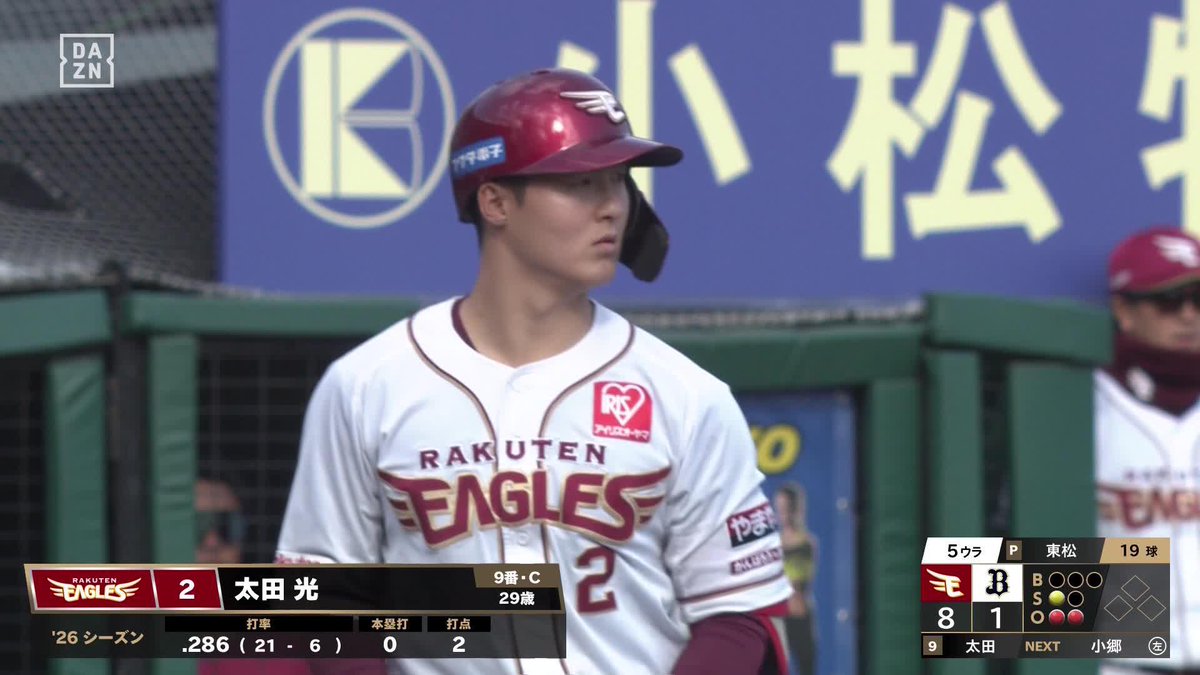 最高の結果 「ホームラン ホームラン ひかる!」 からの太田光が第1号ホームラン ⚾️楽天×オリックス #RakutenEagles #だったらDAZN 野球専用パック「DAZN BASEBALL」 ✔ 月々2,300円(年間プラン・月々払い) ✔ 初月無料キャンペーン中(〜4/19まで) ▶ 視聴はこちら