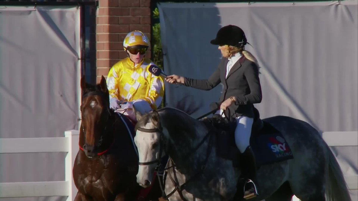 🗣️ “I came in and partnered him two weeks ago and said, he’s going really well but he’s not fast enough” “A week later I came back on Tuesday morning and sat on him and said to the team you’ve done an amazing job.” Tremendous work Craig Williams 👑🏇