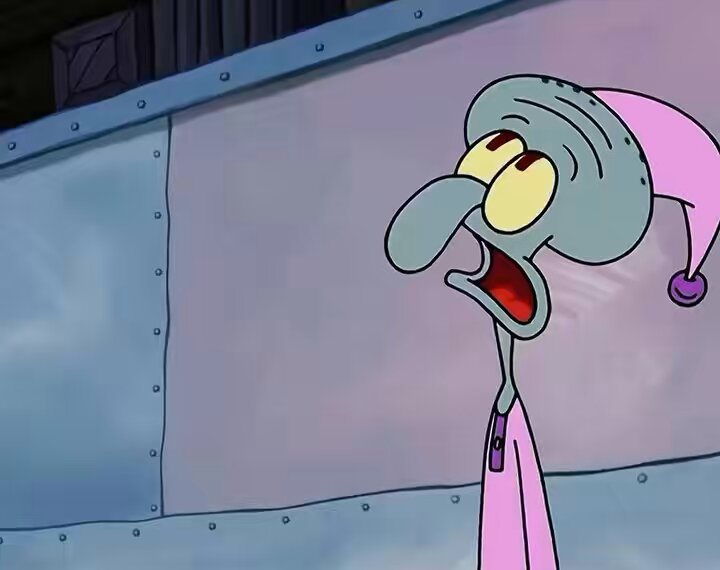 Getting older is realizing that Squidward is a better friend then Patrick