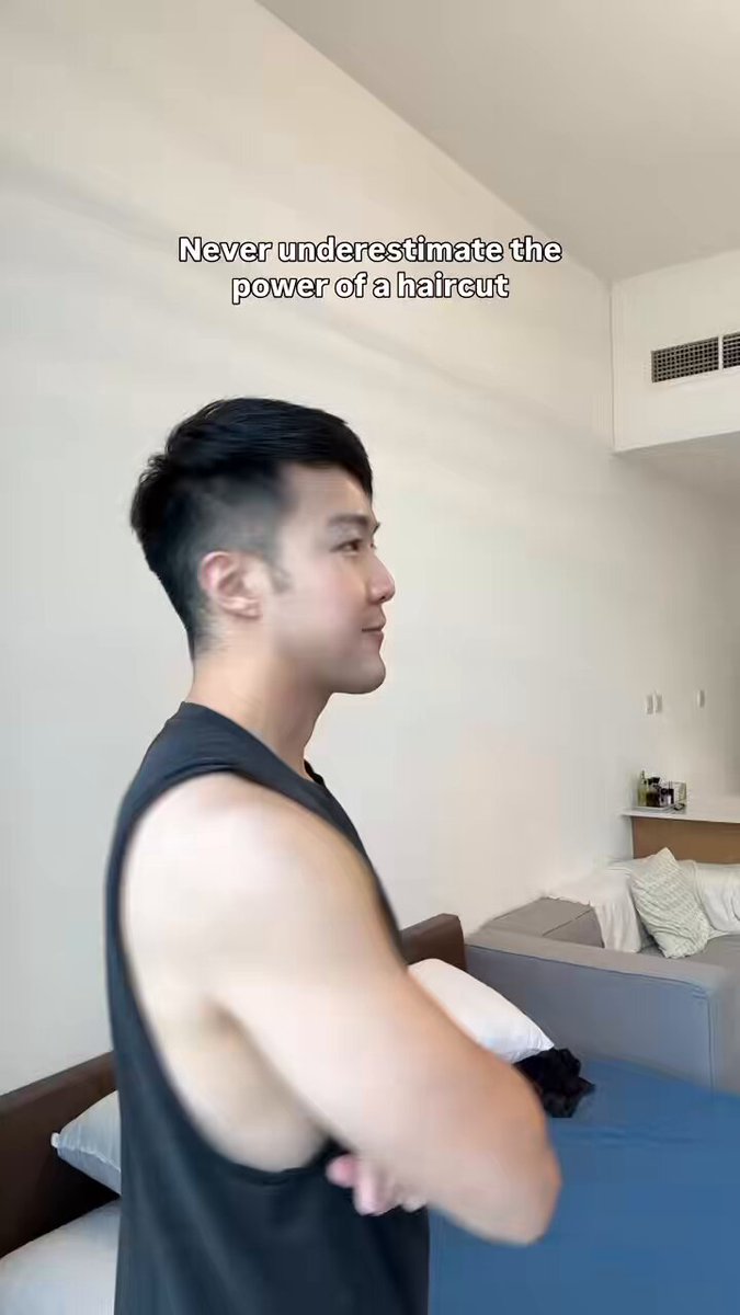Never underestimate the power of a haircut