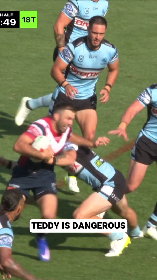 And how about the tackle from Trindall?! 👏