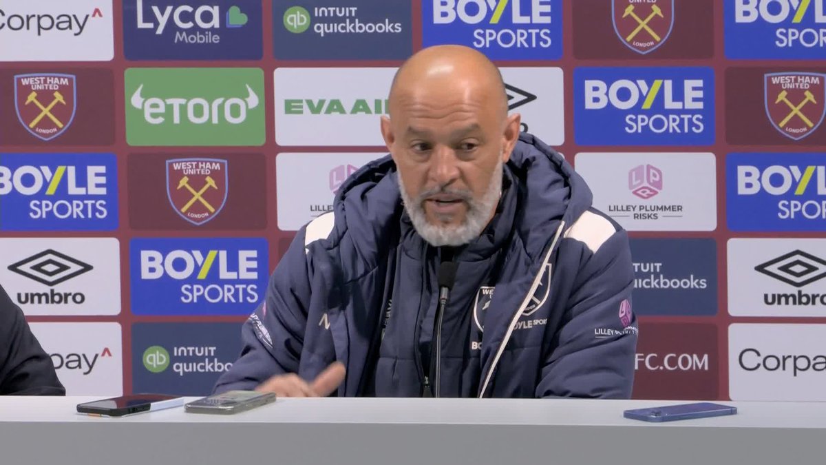 "It doesn't change anything" 💬 Nuno Espirito Santo is only focussed on the form of West Ham following their 4-0 win against Wolves, but admits that he will 'watch all of the fixtures' after sending Spurs into the relegation zone 👀