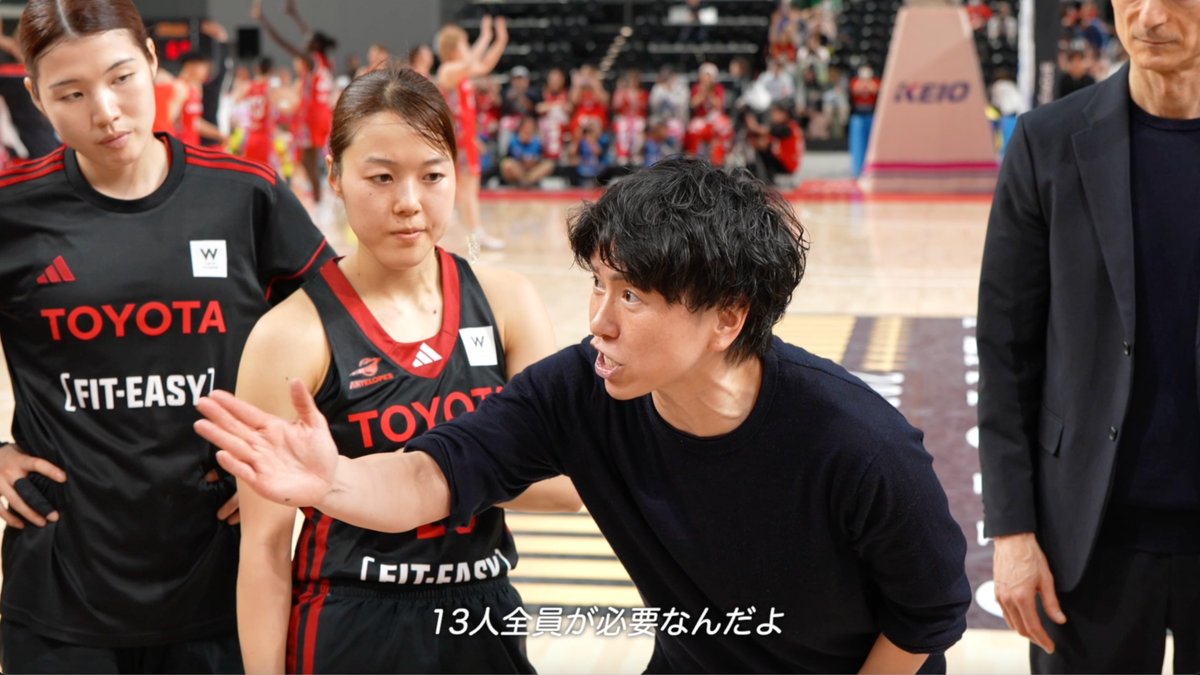 「13人全員が必要なんだよ!」 追い詰められたトヨタ自動車。 明日のGAME4に向けてチームを鼓舞する大神 雄子HC。 【公式】トヨタ自動車アンテロープス🏀TOYOTA 𝘼𝙣𝙩𝙚𝙡𝙤𝙥𝙚𝙨 #Wリーグプレーオフ #Wリーグ