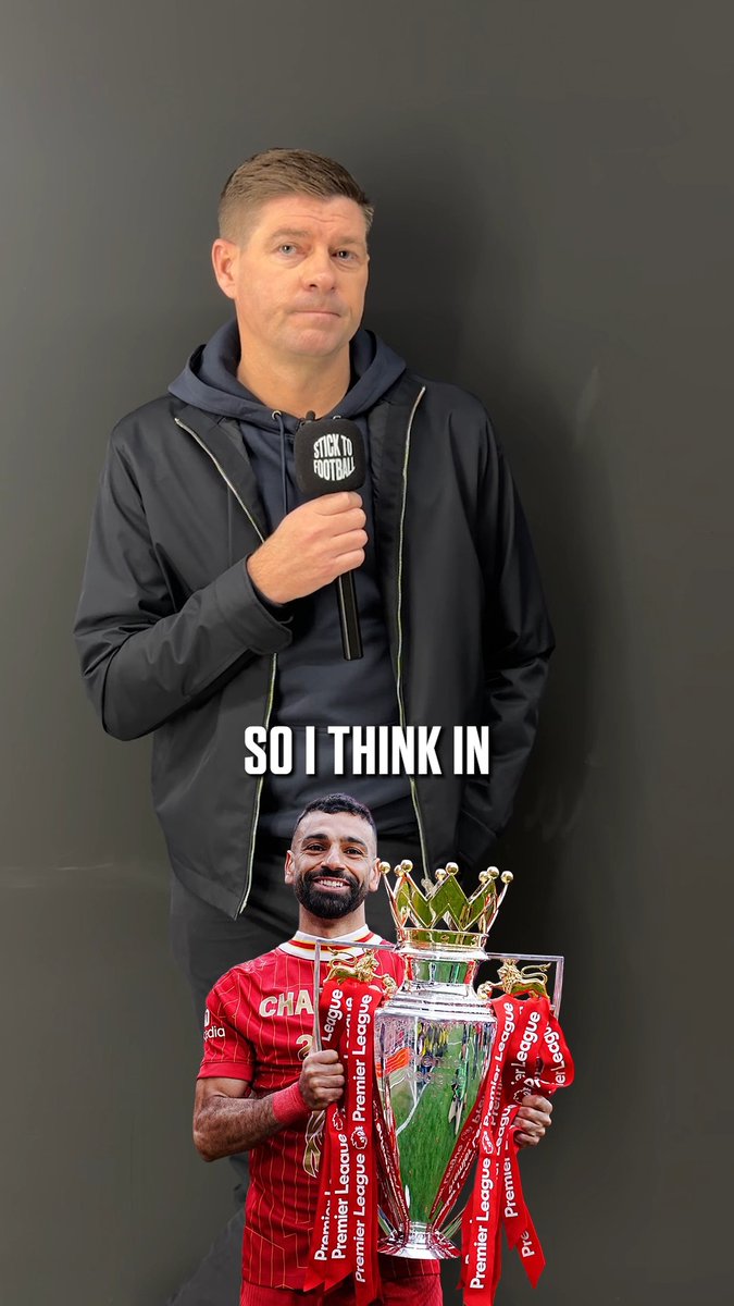 Where does Steven Gerrard rank Mo Salah among Liverpool legends? 👑 🔴