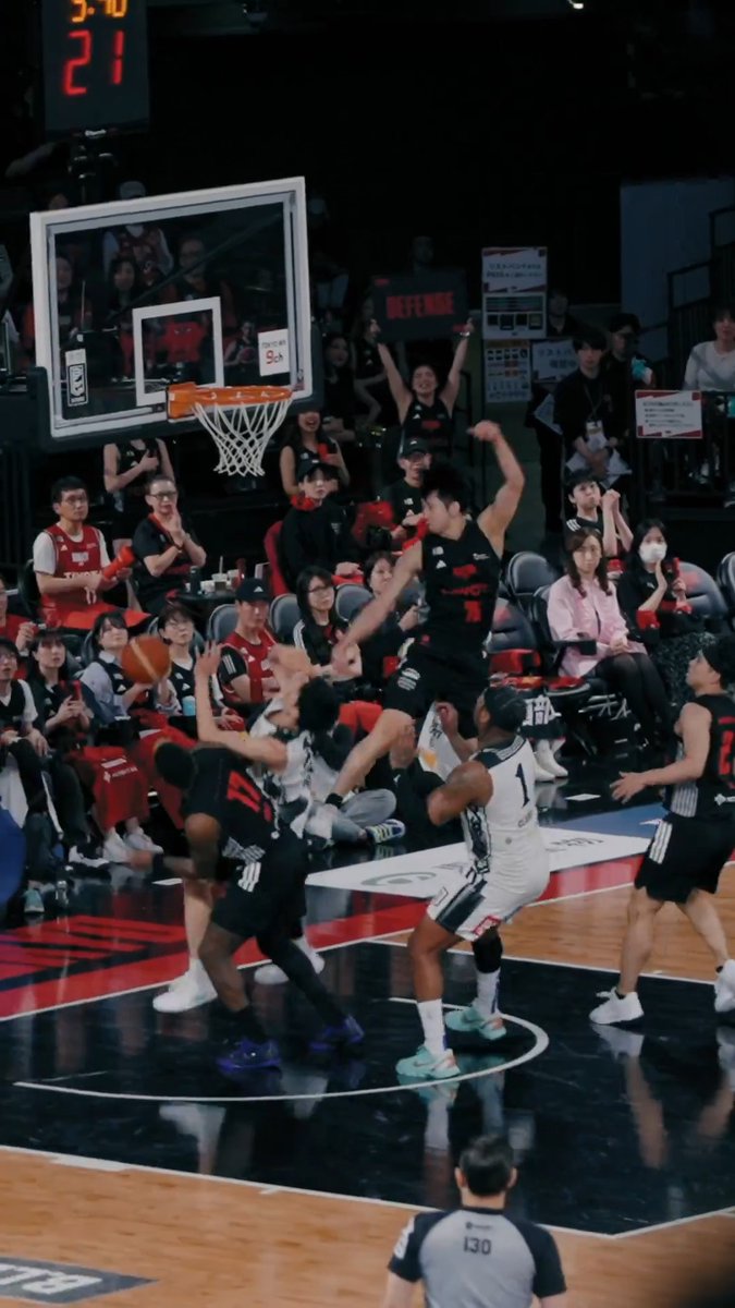 アリーナ騒然。。。😱 小酒部のスーパーブロックが炸裂！！！ 小酒部泰暉 / Taiki Osakabe #アルバルク東京 #GRITUP #Bリーグ