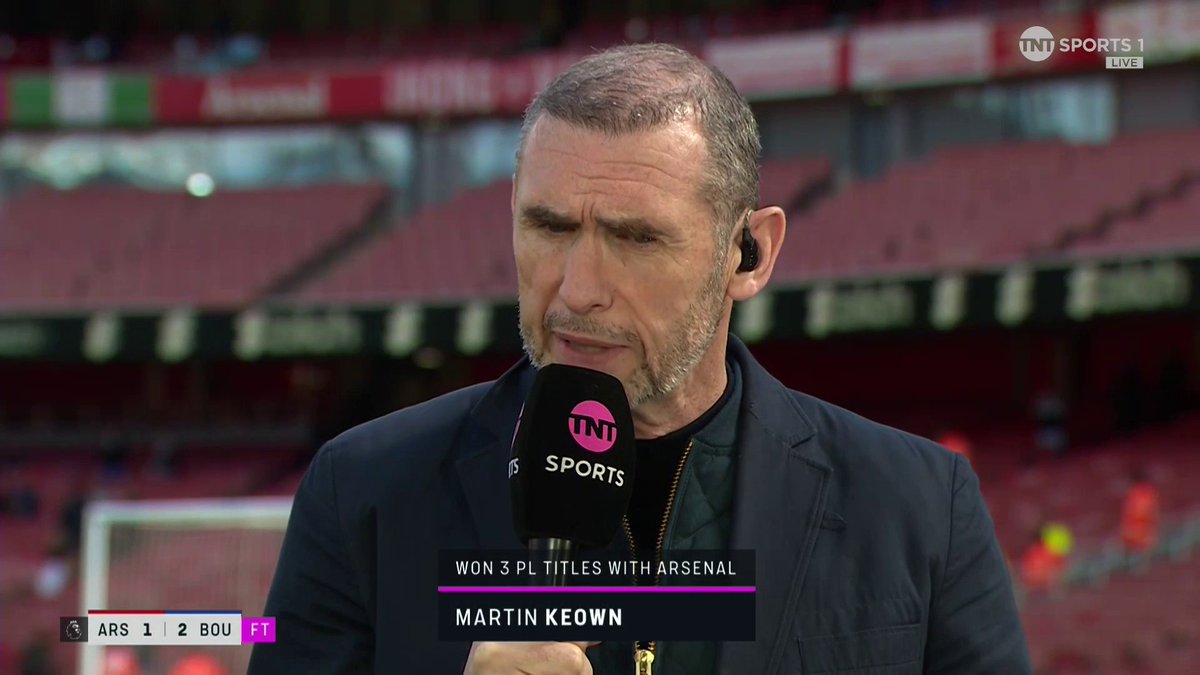 "After that body of work you can't throw it all away" Martin Keown and Owen Hargreaves talk pressure, nerves and Arsenal opening up title race after defeat to Bournemouth... 🎙️ Lynsey Hipgrave 📺 TNT Sports and HBO Max