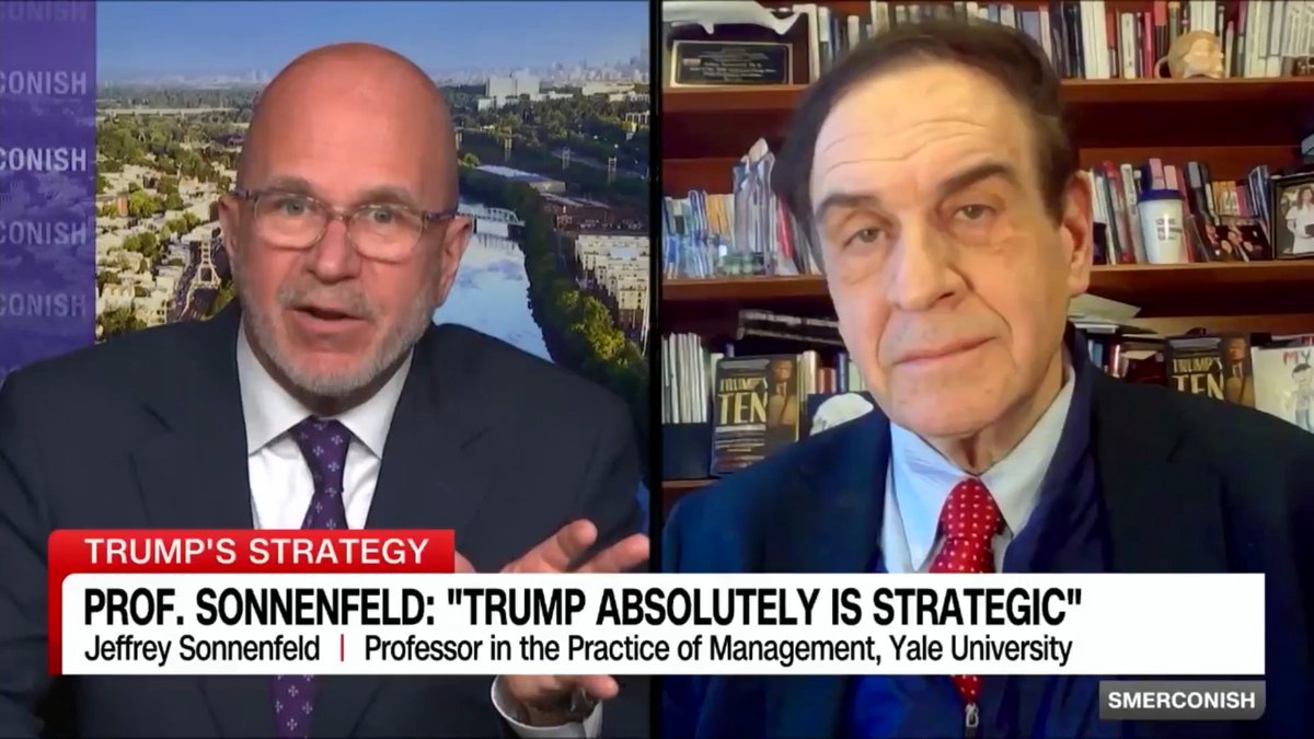 The Method to Trump's Madness. Watch my full CNN commentary & interview with Jeffrey Sonnenfeld here: