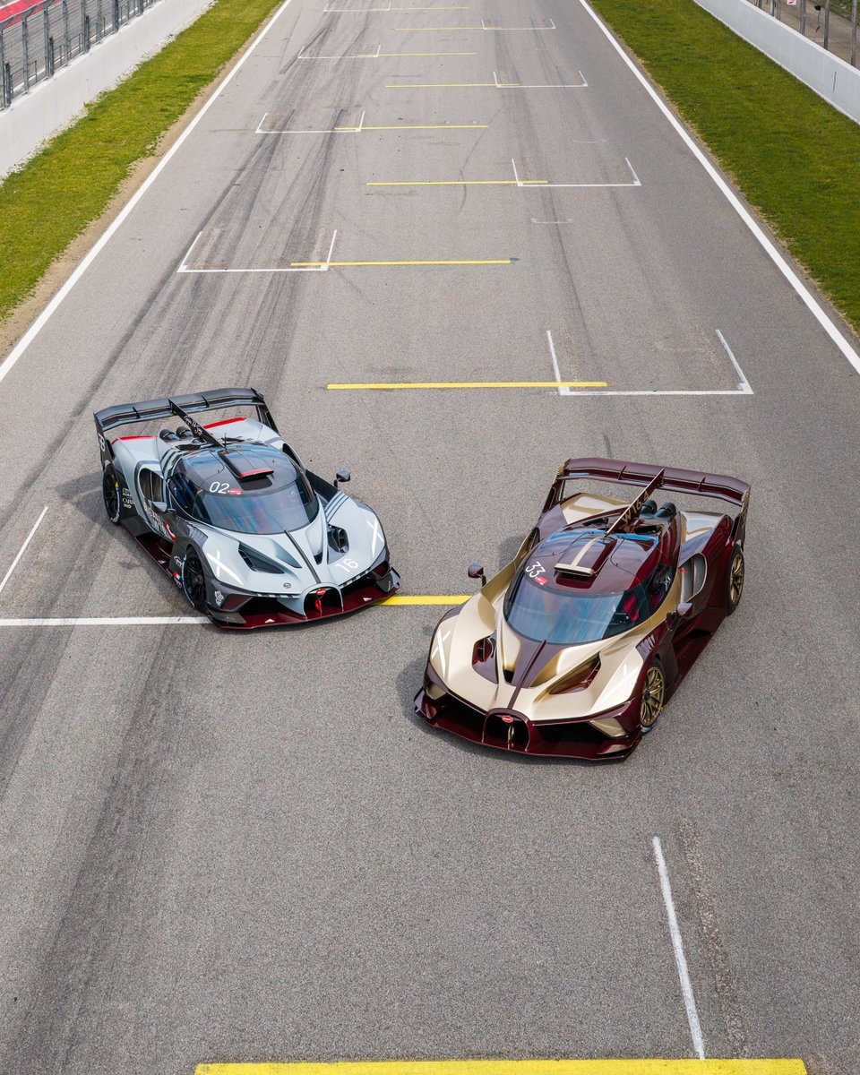 A historic first: the BOLIDE entering an authentic racing context, demonstrating its purpose on the track. #BUGATTI #BOLIDE – WLTP:
