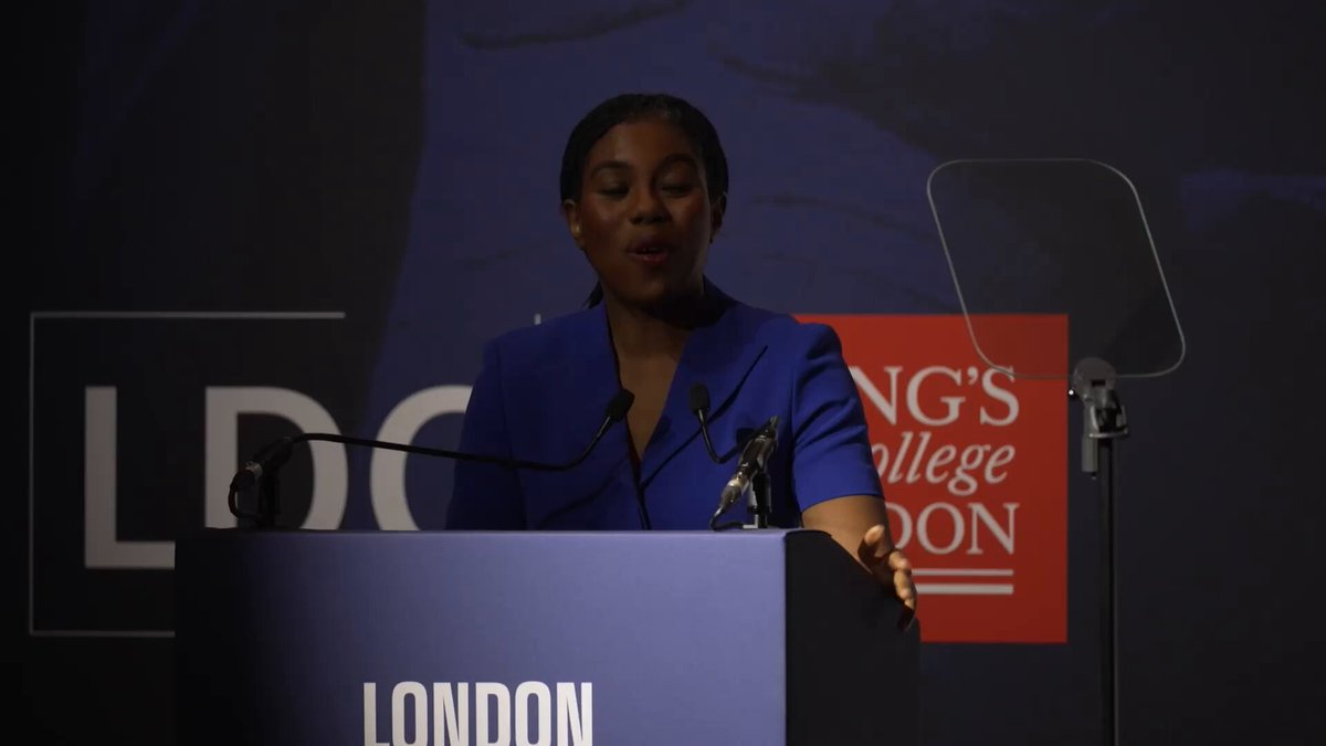 Labour have no plan for Britain’s defence. It’s time to get serious. Watch Kemi Badenoch’s full speech to the London Defence Conference ⬇️