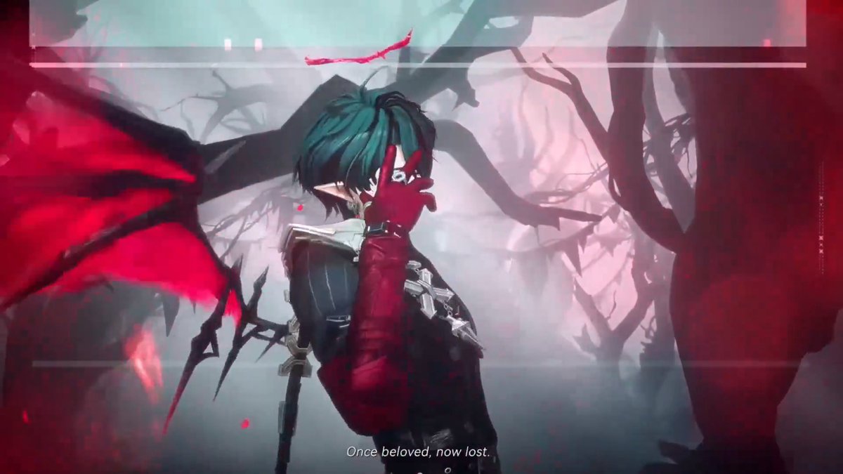 Hot vampire looking elezen guy in Arknights Endfield HELLO??? 😱