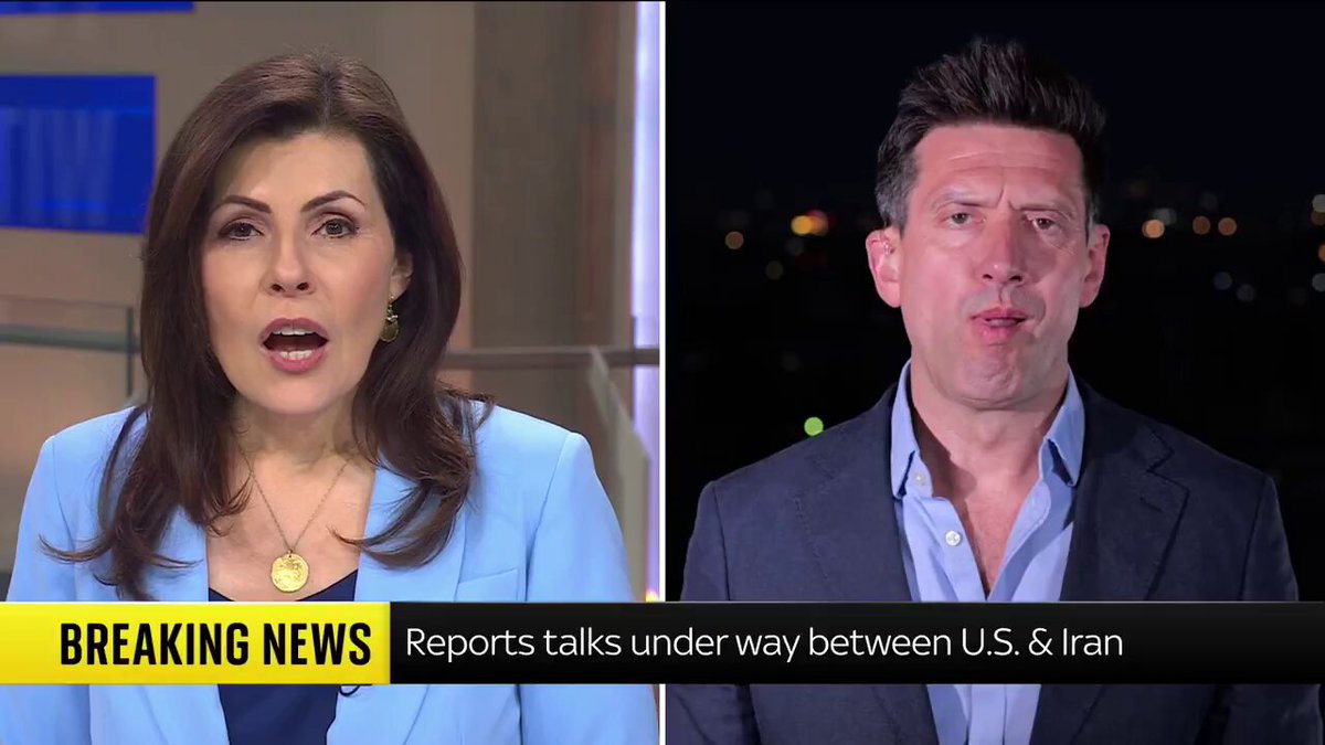 🇮🇷 Put simply: Iran entered this war without the Strait card and leaves with it. 40 days of getting bombed back to the stone age and Iran walks into Islamabad holding something it didn't have before. The country that "lost big" is negotiating from a stronger position than when the war started. What will this lead to? Sky News