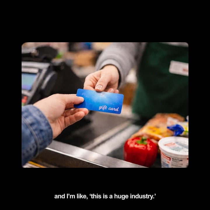 "Gift cards are like the original stablecoin of stored value. You give Walmart $100, they give you $100 of Walmart cash." George D. Bousis, CEO of Raise, on why they're rebuilding the $400B gift card industry on Solana with stablecoins:
