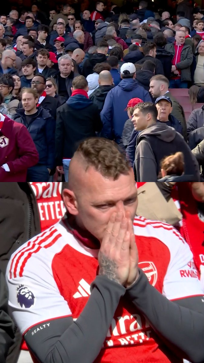 Arsenal fans had seen enough and flooded toward the exits before full-time 🫣 Another title race hangs in the balance following the Bournemouth defeat. ↳ Premier League. Live &amp; On Demand with 4K on Football’s New Home, Stan Sport. Stream now. #StanSportAU #PremierLeague