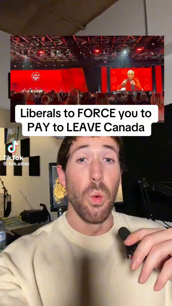 Liberals to force you to pay if you wish to leave Canada.....This my friend is pure communism.