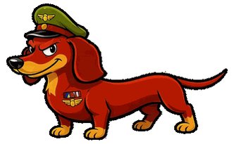 Agent Truffles has entered the field. 🎖️🐾 #WienerDefense #indiegame #gamedev #インディーゲーム